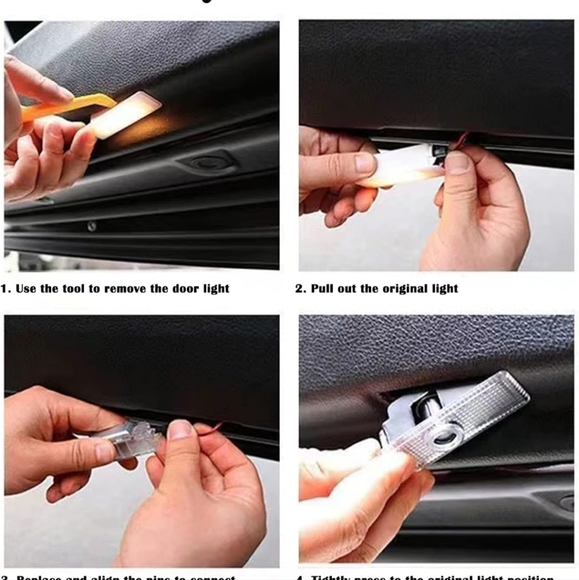 COPY - 2 BMW welcome car door projector lights - Picture 3 of 9